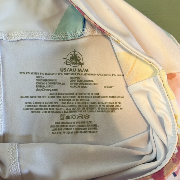 NWT Disney watercolor pullover (XL) and matching shorts (M) - Picture 14 of 14